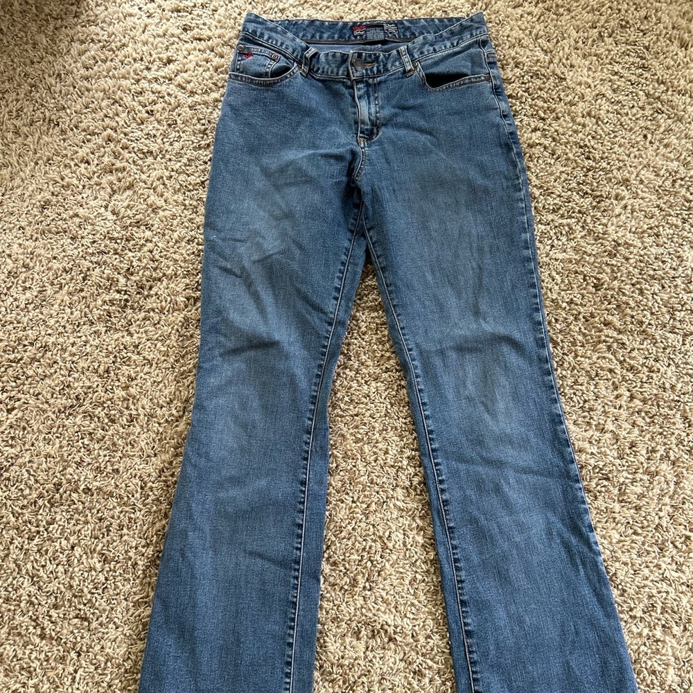Aeropostale Low Rise Blue Denim Jeans Boot Cut Style Sz 5/6R